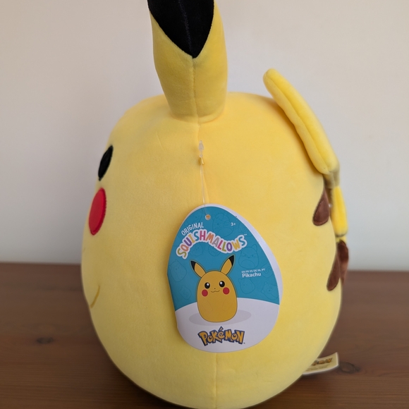 NWT Pikachu Squishmallow 10” Plush - Picture 4 of 6